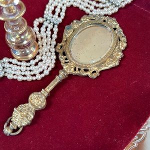 Antique Golden Renaissance Mirror